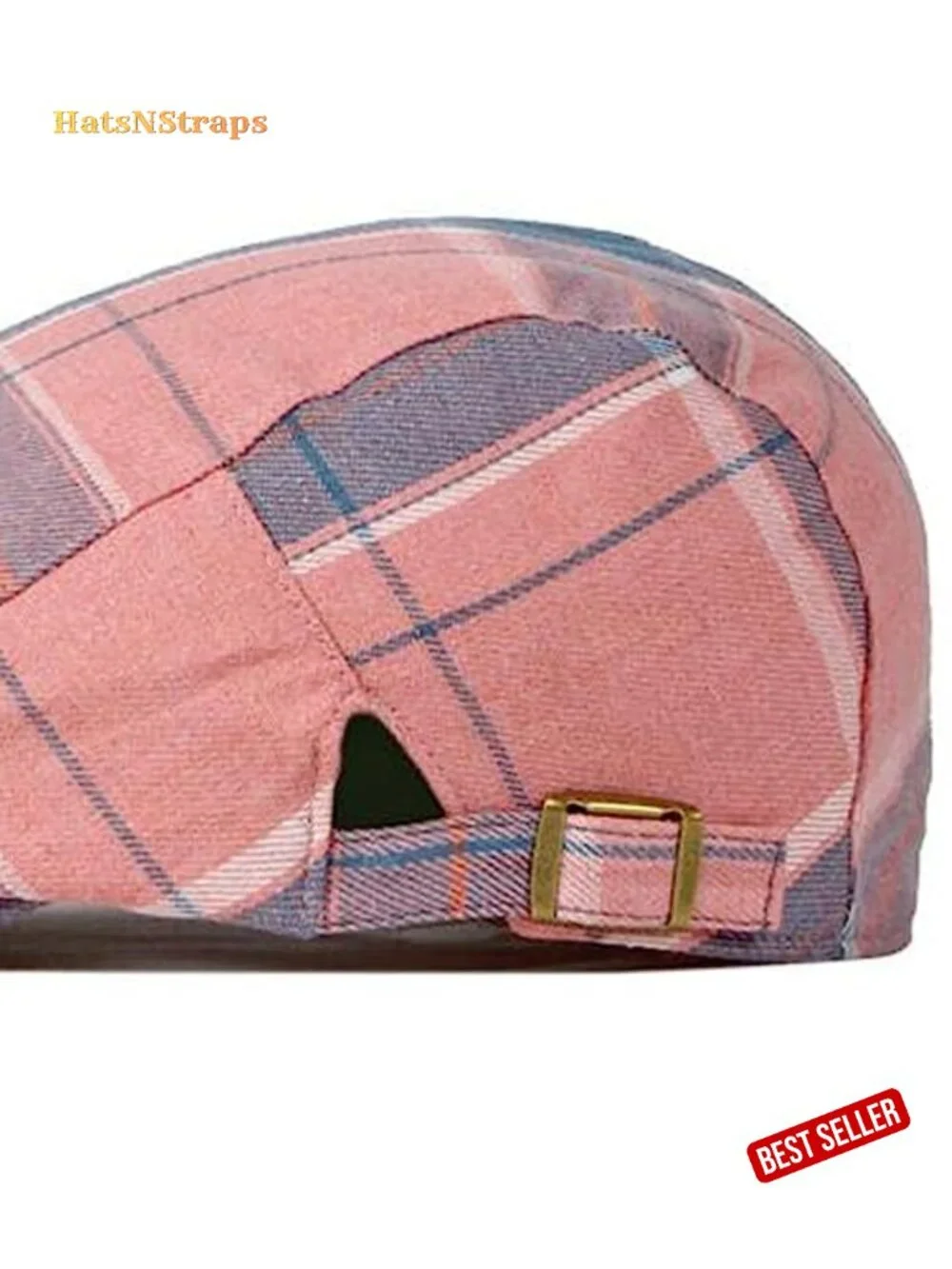 Unisex Newsboy Cap - Ivy Gatsby Cabbie Driving Beret Hat with Adjustable Straps